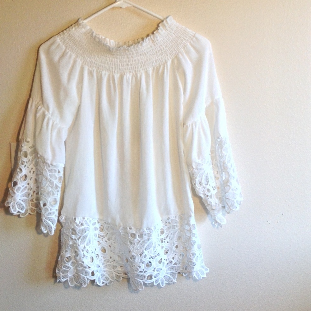 💞White Blouse